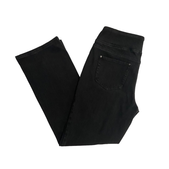 Kim Gravel Belle Flexibelle Believe In Your Own Beauty Black Jeans - Picture 7 of 16